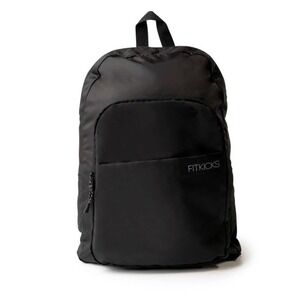 Fitkicks Hideaway Packable Backpack Unisex OS Black NEW Water Repellent